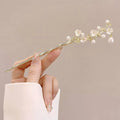 Elegant Chinese Style Tassel Hair Stick Traditional Floral Design Hairstyle Accessory Women Jewelry Hairpin Hairneedle