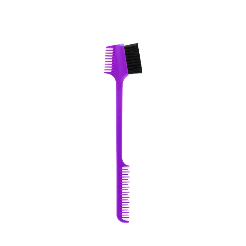Baby Care Hair Edge Brush Comb Double Sided 3 in 1 Edge Control Brush for Baby Hair Salon Hair Care Comb Brushes Beauty Tools