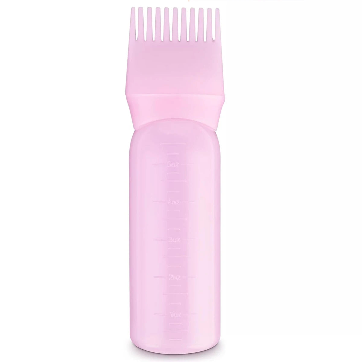 Barber Dyeing Bottle Shampoo Oil Applicator Brush Scalp Treament Applicator Bottle Salon Home DIY Hair Coloring Styling Tools