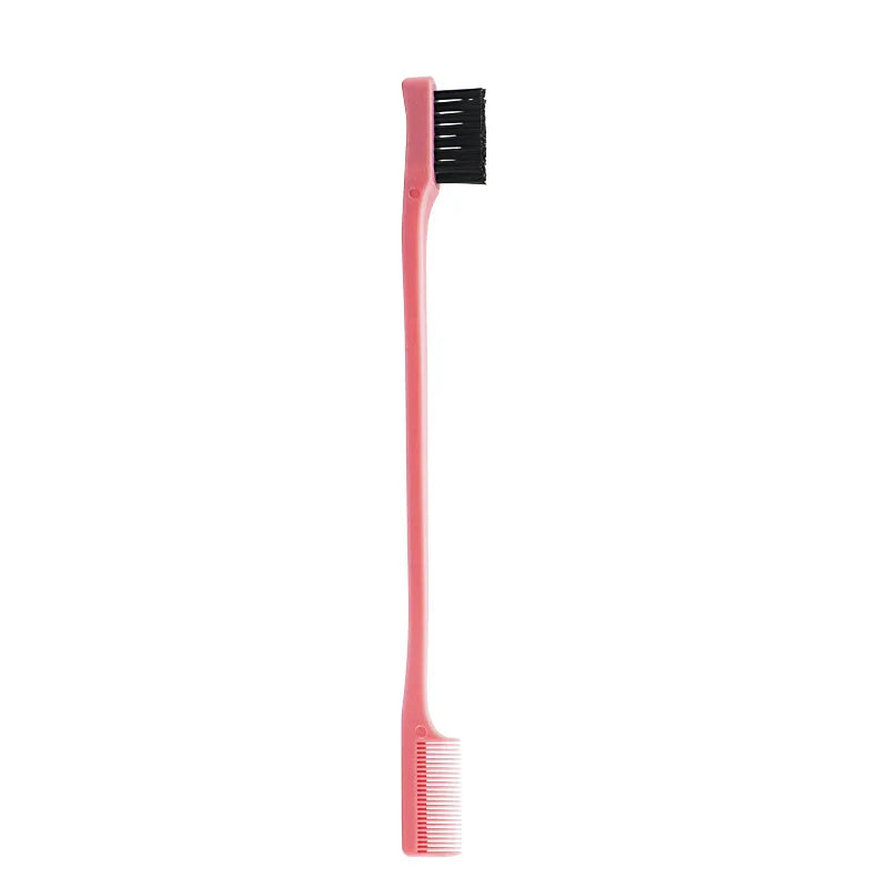 Baby Care Hair Edge Brush Comb Double Sided 3 in 1 Edge Control Brush for Baby Hair Salon Hair Care Comb Brushes Beauty Tools