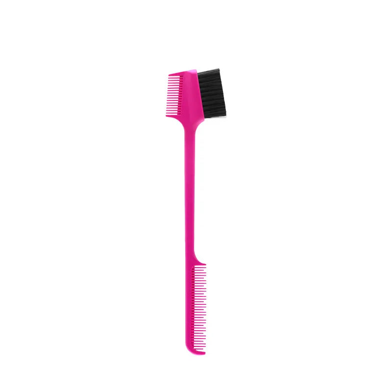 Baby Care Hair Edge Brush Comb Double Sided 3 in 1 Edge Control Brush for Baby Hair Salon Hair Care Comb Brushes Beauty Tools