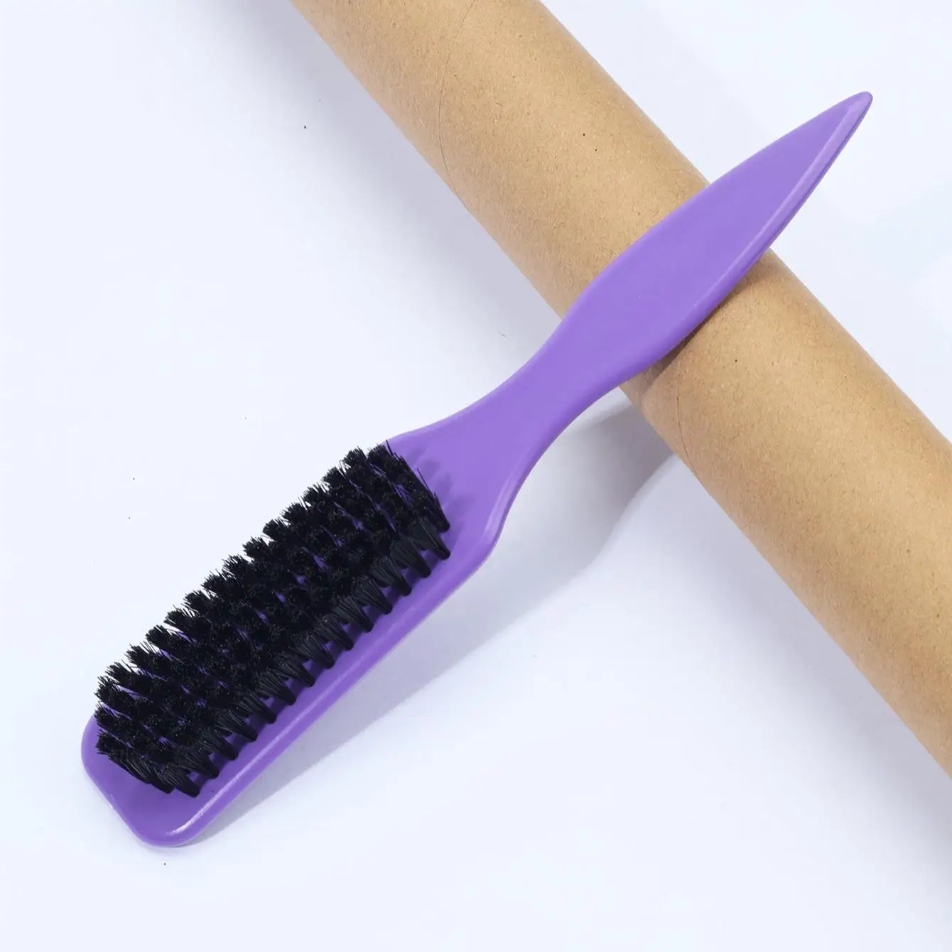 Slick Back Hair Brush for Sleek Ponytail Bun & Smoothing Baby Hairs, Flyaways, Edge Control - Backcombing & Teasing