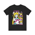 Sailor Moon Retro 90s Anime Graphic T Shirt Summer Cotton Men Women Tee Streetwear Casual Trend Short Sleeve Couple Hip Hop Top